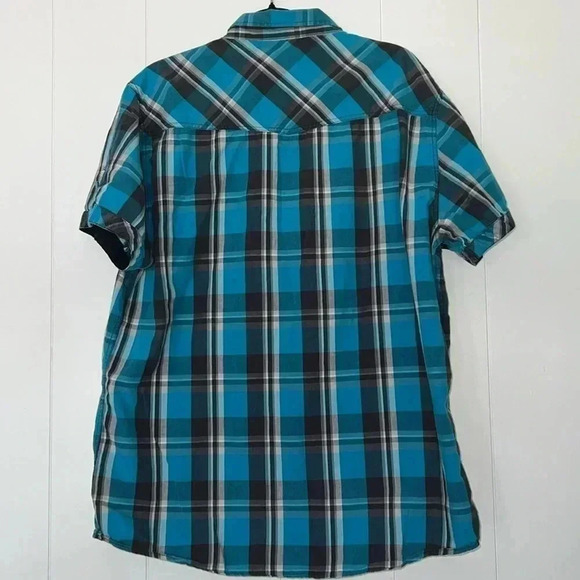 Eighty Eight Men’s Snap Short Sleeve Shirt - Picture 2 of 4